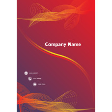 Red Double Tone Flyer A5